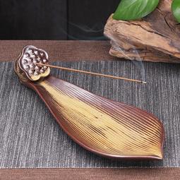 ⑧比????臥香爐 家用鏤空古琴線香 盒室內香 插茶道香薰檀沉香 禪意仿古熏香爐 wrgy 歷史價格詳細信息