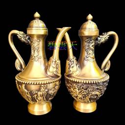 銅製 雙龍拜塔 1尺3用 1尺6用 馨牌 仿金牌 歷史價格詳細信息