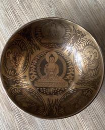 極品 尼泊爾手工頌缽 最大直徑10.5公分 銅缽 修行缽 瑜珈用品 音療 冥想 擺件 歷史價格詳細信息