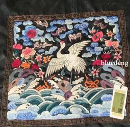 聞德評級82分，清代一品武官補子麒麟，這個非常少見稀有，一品5200 歷史價格詳細信息