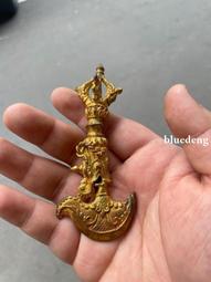 清代鎏金藏傳隨身佛，造型精美，包漿自然，如圖完好。可，歡5459 歷史價格詳細信息