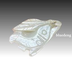 清代和田玉魚銜蓮花玉佩，寓意：連年有魚。大開門傻子貨，佩戴很15020 歷史價格詳細信息