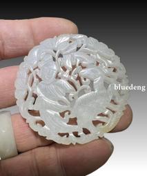 清代和田白玉福一個，完美品，永久包真包老，品如圖。53810 歷史價格詳細信息