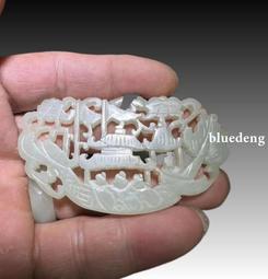 清代和田白玉福一個，完美品，永久包真包老，品如圖。53810 歷史價格詳細信息