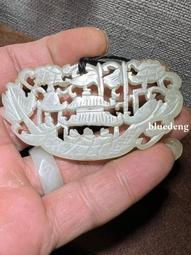 清和田白玉紅沁喜上眉梢連珠紋佩10460 歷史價格詳細信息