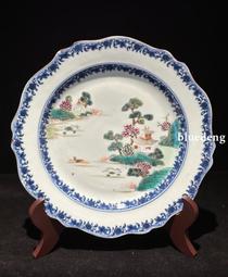 清乾隆青花粉彩花鳥紋將軍罐一對 古董老貨古玩舊貨 仿古瓷器擺件 歷史價格詳細信息