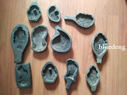 民俗老物件黑陶糕點模具，雕刻&ldquo;忠&rdquo;字梅花圖案非常漂亮，題材少20143 歷史價格詳細信息
