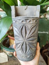 民俗老物件黑陶糕點模具，雕刻&ldquo;忠&rdquo;字梅花圖案非常漂亮，題材少20143 歷史價格詳細信息