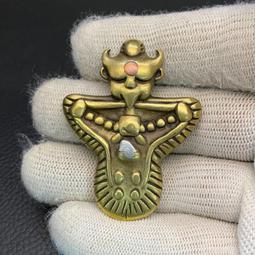 藏傳老銅大鵬金翅鳥托甲護身牌128 歷史價格詳細信息