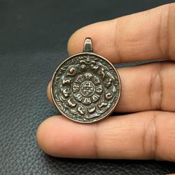 Mini小九宮拇指九宮八卦牌 千足銀袖珍小九宮八卦牌，模板清17 歷史價格詳細信息