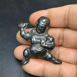 藏傳天鐵托甲忿怒蓮師鐵蝎怙身符 西藏文玩隨身法器護身掛件吊墜455 歷史價格詳細信息