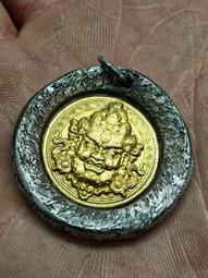 純銀黃財神銀餅  S999千足銀手打銀餅黃財神，藏傳中的護法62 歷史價格詳細信息