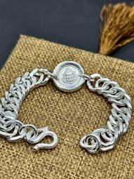 手工純銀黃財神吊墜，s9999純手工鍛打銀餅、非量產，正面開5171 歷史價格詳細信息