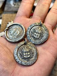 手工黃財神吊墜，貼金黃財神9999純手工鍛打、非量產，正面開5168 歷史價格詳細信息