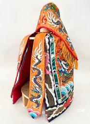 【明祥】王帽銅帽-柑絨球  神明帽 王爺帽 雙色帽秋 三山國王 開漳聖王  神明 46廠 歷史價格詳細信息