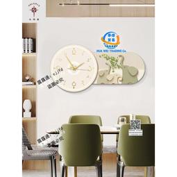 北極星鐘錶掛鐘客廳家用新中式2022新款實木石英鐘萬年歷電子時鐘 歷史價格詳細信息