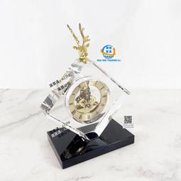 輕奢水晶座鐘家用臺式坐鐘客廳時尚空氣鐘錶擺件仿機械桌面擺放式 歷史價格詳細信息