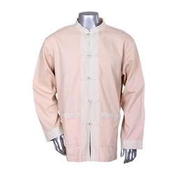 現貨供應 弘喧 手染布 居士服 長袖 米白 唐裝 歷史價格詳細信息