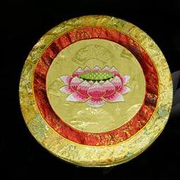 佛堂用品拜墊套九品蓮花磕頭修墊拜佛圓形跪墊加厚蒲團坐禪家用 歷史價格詳細信息