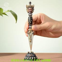 五股金剛橛 西藏家居客廳擺件尼泊爾青銅馬頭杵擺件法器 歷史價格詳細信息