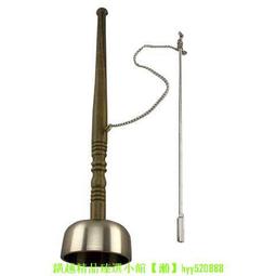 引磬純銅臺灣實木直柄手磬可伸縮引慶法器大中小號擺件佛具 歷史價格詳細信息