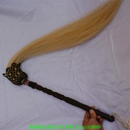 太極拂塵真馬尾佛沉戲劇法器高檔檀木柄家用甩子廠家直銷定制佛塵 歷史價格詳細信息