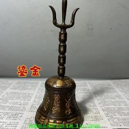 純銅三清道鈴士用品太極八卦三叉鈴仿古手搖鈴鐺法器光滑加厚鈴鐺 歷史價格詳細信息