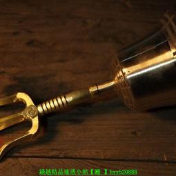 純銅三清道鈴士用品太極八卦三叉鈴仿古手搖鈴鐺法器光滑加厚鈴鐺 歷史價格詳細信息