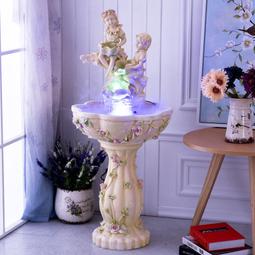 【現貨可開發票】歐式天使落地養魚噴泉流水水景裝飾品擺設風水輪客廳擺件結婚禮物 價格比較,價格查詢,歷史價格詳細信息