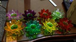 塑膠蓮花燈--實用省電(沒有電池)花瓣可拆洗(插電供燈*插電佛燈*插電神明燈*插電光明燈)*NG蓮花燈一對250元含運費 歷史價格詳細信息