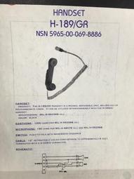 H-189話筒總成(標餘品) 歷史價格詳細信息