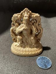 〔觀音宗教文物〕雕刻六字大明咒丁夏 / 銅鈸 / 合子（尼泊爾製） 歷史價格詳細信息