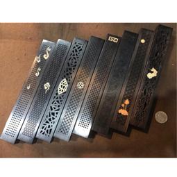 黑檀木臥香爐薰香收納香盒旅行便攜翻蓋收納香盒線香爐工藝品擺件 歷史價格詳細信息