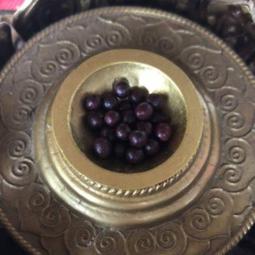 1  結緣 藏傳～老純銅鑲嵌寶石 佛像～密宗護法神祗～形態威嚴，法相莊重，可取水陸十方之財，諸財神之首～ 歷史價格詳細信息