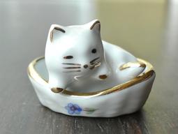 早期迷你錫製小飾品/摺耳兔一隻 歷史價格詳細信息