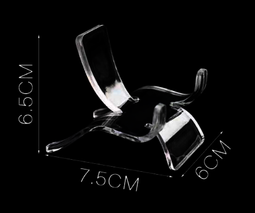 壓克力小凳子換鞋凳客廳輕奢門口家用塑料浴室洗澡板凳透明矮凳子 歷史價格詳細信息