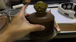 早期金屬製隻豬槽/雞槽/收藏/擺飾--直徑30公分/重量7.2公斤 歷史價格詳細信息