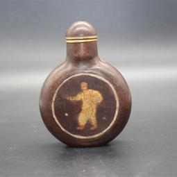 古玩雜項鼻煙壺仿古銅鑲景泰藍藏族特色手工藝品空瓶子煙具小擺件11723 歷史價格詳細信息