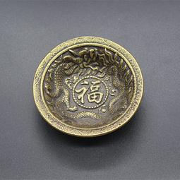 品雙龍戲珠臥香爐純銅仿古香爐家用室內線香爐宣德爐古典銅爐 歷史價格詳細信息