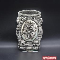 古玩銅古董雜項收藏仿古白銅龍鳳碟子宣字底款老貨老物 歷史價格詳細信息