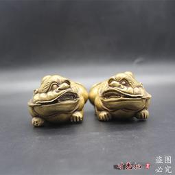 貔貅招財擺件壹對店鋪家居純銅旺財裝飾皮丘貔恘黃銅開業工藝禮品 歷史價格詳細信息