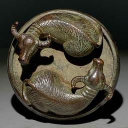 【限時下殺12.27】議價古董老物件收藏大清乾隆年製浮雕雙龍戲珠碗銅碗家居擺件特價 歷史價格詳細信息