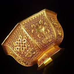 【限時下殺12.27】議價復古包漿黃銅加厚雨漸耳五岳真形高銅杯八卦凈水杯擺件道家用品 歷史價格詳細信息