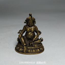 古玩銅收藏純實心黃銅袖珍釋迦牟尼佛像小擺老銅老物 歷史價格詳細信息