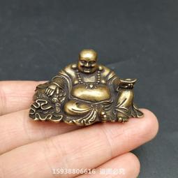 黃銅純銅彌勒佛手舉元寶像擺件大號招財笑佛頂天佛站像彌勒佛 歷史價格詳細信息
