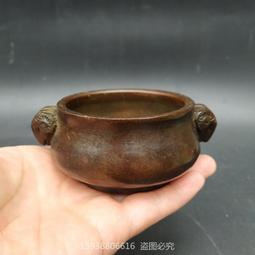 古玩銅器收藏獸頭炭爐 優質紫銅 做工精致 造型雅致 古色古香 歷史價格詳細信息