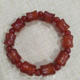 【限時下殺12.27】議價古玩玉器古董雜項收藏仿晚清老琉璃紅色瓜珠手串念珠串老貨老物件 歷史價格詳細信息