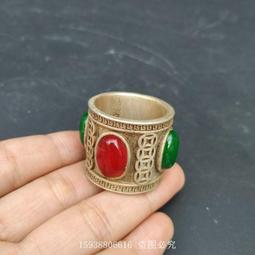 老銀器嵌式點綴器．連珠花卉鑲崁件．老件老皮殼。中國風玉石珠寶設計 折扣優惠 歷史價格詳細信息