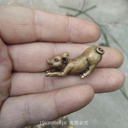 古玩銅古董雜項收藏仿古黃銅純銅小財神配飾小吊墜老貨老物 歷史價格詳細信息