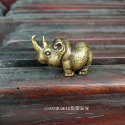 古玩銅古董雜項收藏老黃銅實心純銅袖珍金童送福小擺老物 歷史價格詳細信息